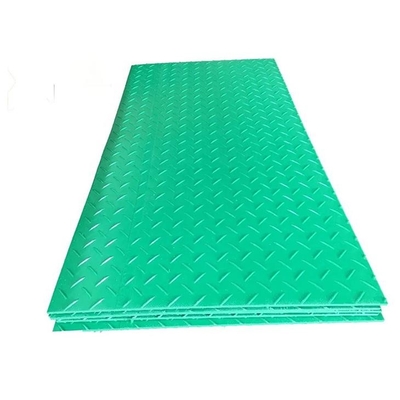 Le strade di plastica verdi durevoli di messa a terra dell'HDPE inondano Mat For Excavators Construction