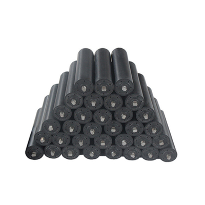Alto rullo di plastica di riduzione di rumore della guarnizione UHMWPE Troughing degli oziosi del trasportatore