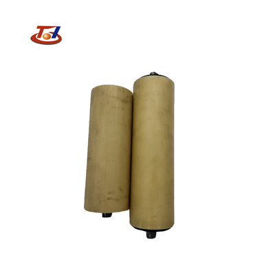 Rullo folle industriale del nastro trasportatore dell'abrasione UHMWPE utilizzato nell'industria chimica