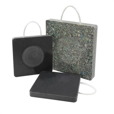 Gru di sollevamento di plastica di Crane Truck Outrigger Pads For dell'HDPE mobile durevole del quadrato