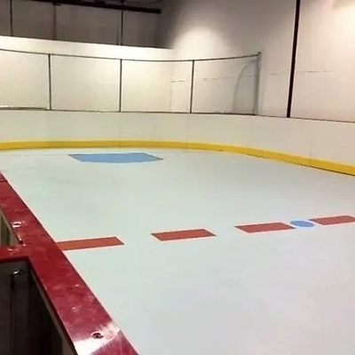Auto di UHMWPE che lubrifica la pista di pattinaggio artificiale delle mattonelle del ghiaccio dell'hockey di superficie