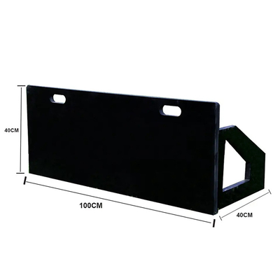 Istruttore portatile di plastica Board di rimbalzo di calcio di calcio dell'HDPE della parete pieghevole di addestramento