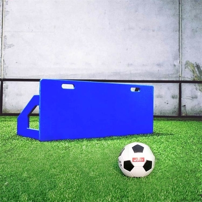 Portatile blu della plastica che forma i bordi resilienti di rimbalzo di calcio dell'HDPE della piastrina