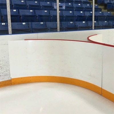 bordo di plastica di Dasher della pista di pattinaggio della fucilazione dell'hockey della barriera della pista di pattinaggio sul ghiaccio dell'HDPE portatile dei piedi 4x8
