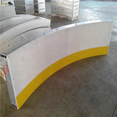bordo di plastica di Dasher della pista di pattinaggio della fucilazione dell'hockey della barriera della pista di pattinaggio sul ghiaccio dell'HDPE portatile dei piedi 4x8