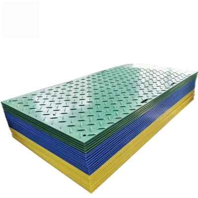 Stuoie di plastica di Mat Heavy Duty Ground Protection della pista del polietilene di colore di varietà