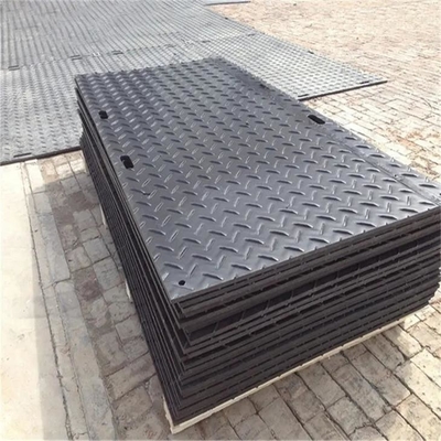 L'HDPE ha frantumato le stuoie di plastica della strada di Crane Truck Access Mat Construction della protezione