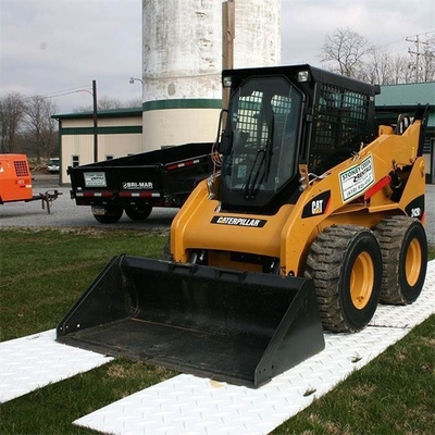 4ft. W X 8ft. L protezione al suolo Mats Clear dell'HDPE di Diamond Plate Tread Design