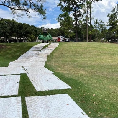 Substrati di pavimentazione di plastica di stagione delle pioggie di Mats Temporary Road Mats For dell'HDPE