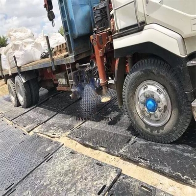 Stuoie portatili di Mat Hdpe Ground Protection Road delle carreggiate del pavimento di plastica duro