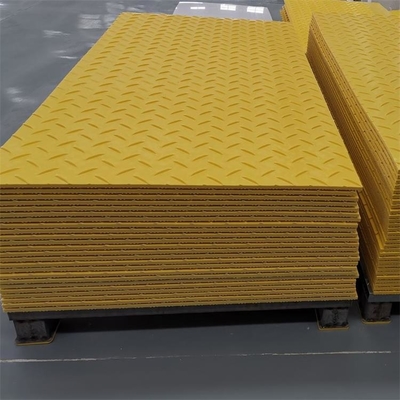la protezione di messa a terra dell'HDPE di 2*8ft riveste la strada temporanea Access Mats For Construction