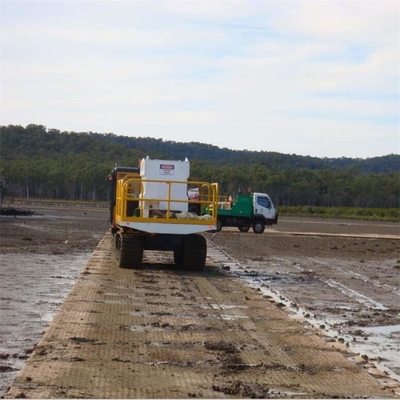 la protezione di messa a terra dell'HDPE di 2*8ft riveste la strada temporanea Access Mats For Construction
