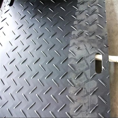 L'HDPE Rig Floor Mats Plastic Outdoor ha frantumato la trivellazione petrolifera di plastica della strada mobile della protezione
