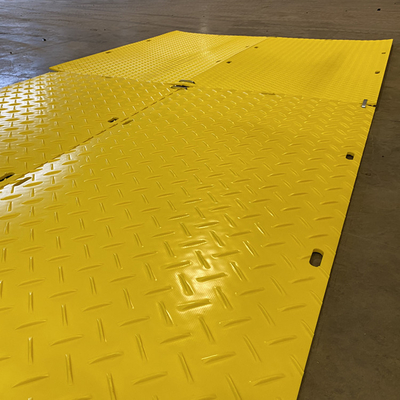 stuoie temporanee della via di accesso dell'HDPE di plastica resistente all'uso portatile dello strato dei piedi 4X8