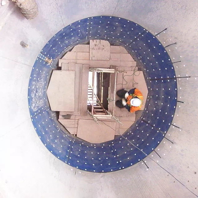 Auto cilindrico dello strato del silo UHMWPE che lubrifica la fodera del carbonile della fodera del silo