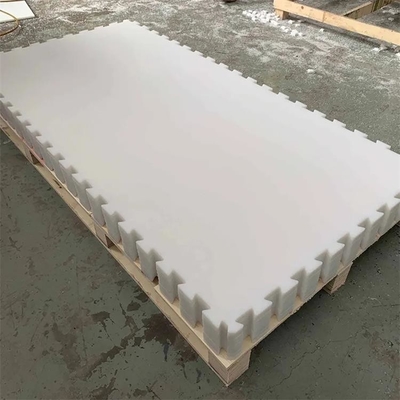 Auto dell'interno che lubrifica la pista di pattinaggio sul ghiaccio sintetica di plastica di UHMWPE per il centro commerciale