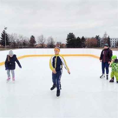 Hockey pattinante artificiale di Ski Surface For Synthetic Ice dello strato di plastica di UHMWPE