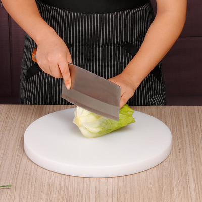 Taglieri di plastica personali su ordinazione di scultura rotondi dell'HDPE della cucina per formaggio