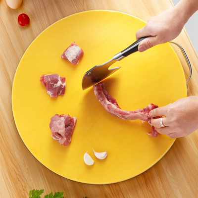 Taglieri di plastica personali su ordinazione di scultura rotondi dell'HDPE della cucina per formaggio