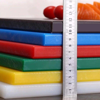 anti tagliere colorato batterico della plastica di polietilene ad alta densità di 20mm