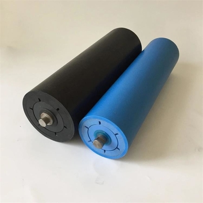 Rullo folle leggero resistente all'uso di UHMWPE per il nastro trasportatore carboniero dei porti