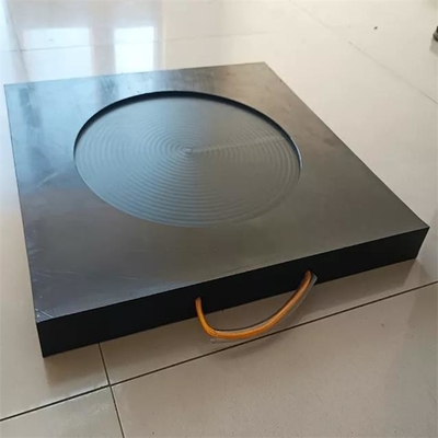 Calcolo di plastica su misura del carico del cuscinetto dell'intelaiatura di base della gru dell'HDPE resistente per la gru