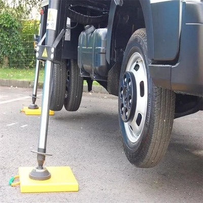 24X24 misurano duro il blocchetto in pollici di plastica Crane Jack Truck Foot Pad dei cuscinetti dell'intelaiatura di base della gru dell'HDPE