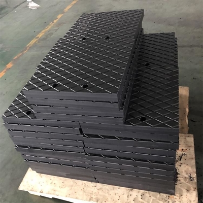 La forte intelaiatura di base della gru dell'HDPE di portata di pressione riempie Jack Plate Cribbing Block