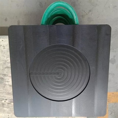 anti cuscinetti dell'intelaiatura di base della gru della plastica di polietilene di impatto di 600*600mm per Crane Foot Support