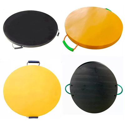 Cuscinetto temporaneo dell'intelaiatura di base della gru di Crane Foot Support Plate Jack dell'HDPE per costruzione