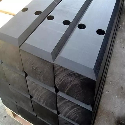 Paraurti nero del bacino della guardia UHMWPE del bordo dell'impiallacciatura del cuscino ammortizzatore del polietilene che fa scorrere pannello