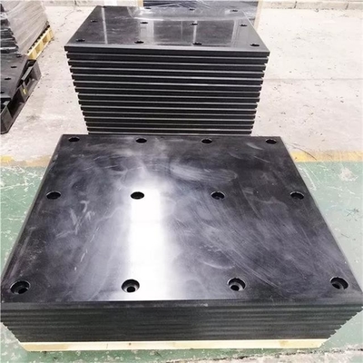 L'angolo di plastica durevole di UHMWPE riempie la costruzione di Marine Fender Board For Dock