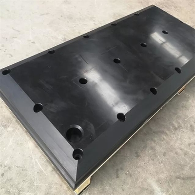 Paraurti del bacino dello strato dell'abrasione UHMWPE che fa scorrere bordo Marine Fender Frontal Pads
