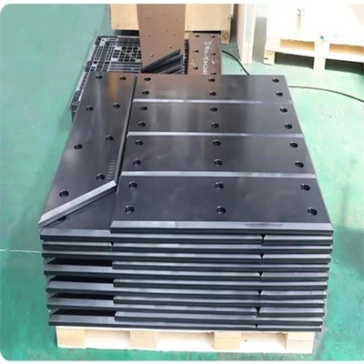 Paraurti del bacino dello strato dell'abrasione UHMWPE che fa scorrere bordo Marine Fender Frontal Pads
