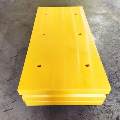 Cuscinetto di plastica del cuscino ammortizzatore del fronte dell'angolo della nave del pannello frontale UHMWPE della costruzione dura del molo