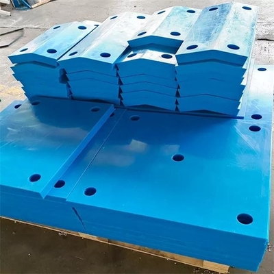 Paraurti di plastica del bacino di Pier Shield UHMWPE del porto di ingegneria di resistenza della corrosione che affronta cuscinetto