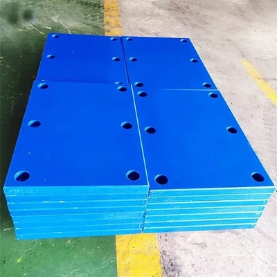 Cuscini ammortizzatori aperti dell'arco del porto delle cellule composite blu di UHMWPE per Marine Fenders di gomma
