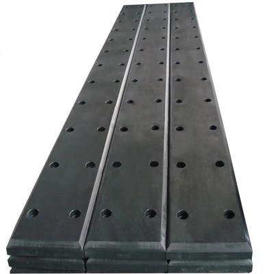 Paraurti del bacino dello strato dell'abrasione UHMWPE che fa scorrere bordo Marine Fender Frontal Pads