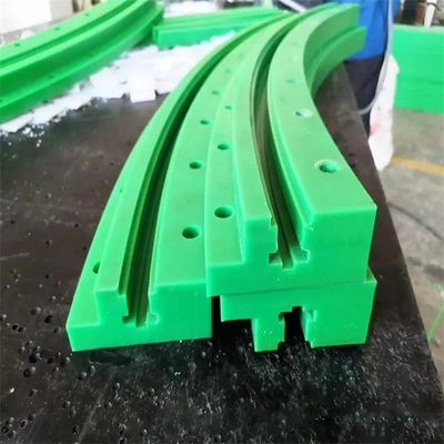 Strisce di usura a catena di plastica della guida della ferrovia di guida del polietilene UHMWPE per il nastro trasportatore