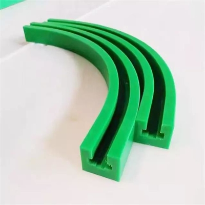 Strisce di usura a catena di plastica della guida della ferrovia di guida del polietilene UHMWPE per il nastro trasportatore