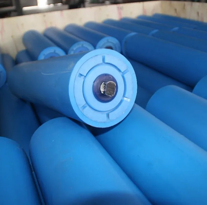 Rollo trasportatore Hdpe ad altissima molecola di polimero di ultra alta molecola Dia 76 mm