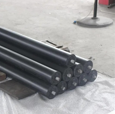 Rollo trasportatore Hdpe ad altissima molecola di polimero di ultra alta molecola Dia 76 mm