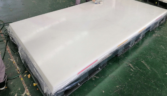 Fake pista di pattinaggio su ghiaccio materiale polietilene pista di ghiaccio di plastica per commercio