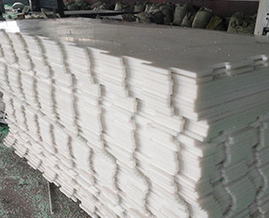 Pista di pattinaggio su ghiaccio a scivolamento estremo per pattinaggio artificiale / pista di pattinaggio senza ghiaccio in plastica per il centro di allenamento