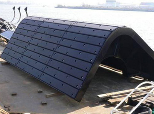 Campione gratuito di piastra di protezione per imbarcazioni portuali UHMWPE Fender Panel PE Marine Pad