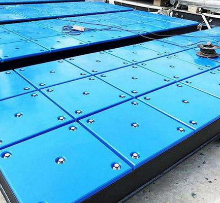 Campione gratuito di piastra di protezione per imbarcazioni portuali UHMWPE Fender Panel PE Marine Pad